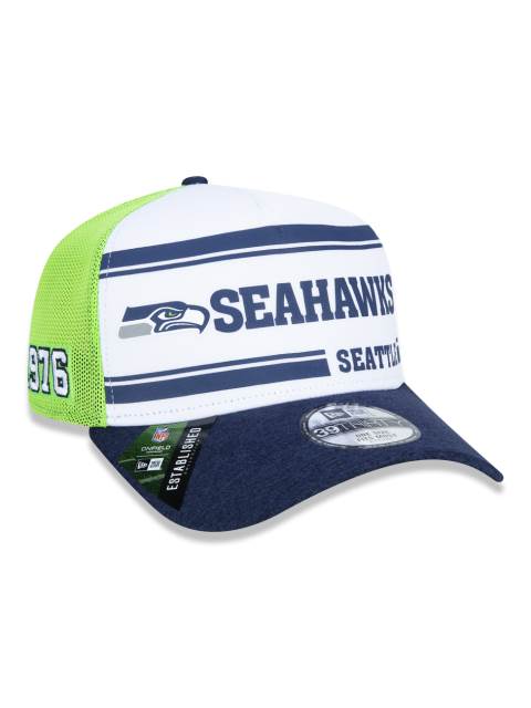 Boné 39THIRTY Aba Curva Fechado NFL Seattle Seahawks