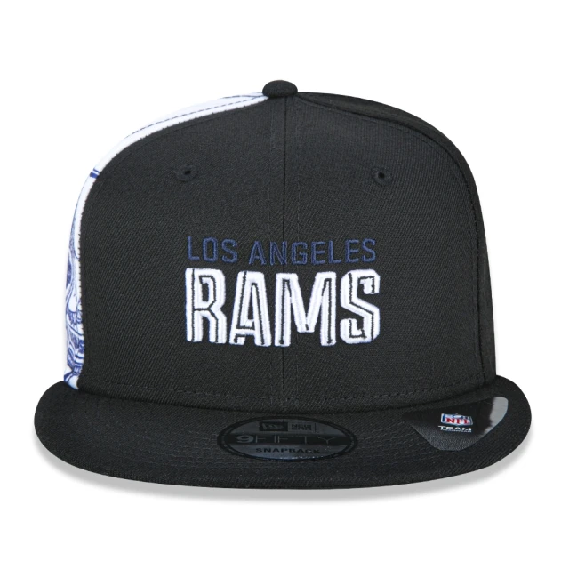 Boné 9FIFTY Draft Font Los Angeles Rams NFL