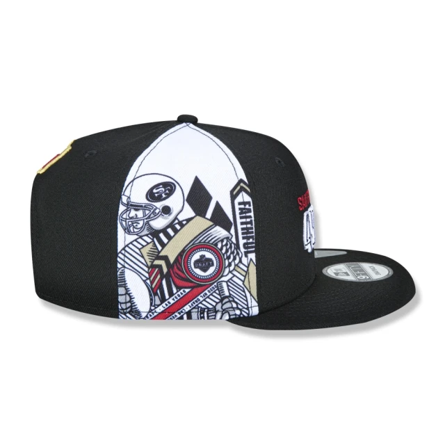Boné 9FIFTY Draft Font San Francisco 49ers NFL