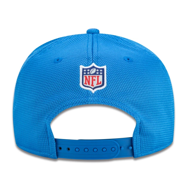 Boné 9FIFTY Detroit Lions Sideline Cold Weather Aba Reta Azul