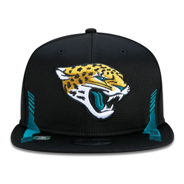 Boné 9FIFTY Jacksonville Jaguars Sideline Cold Weather Aba Reta Preto