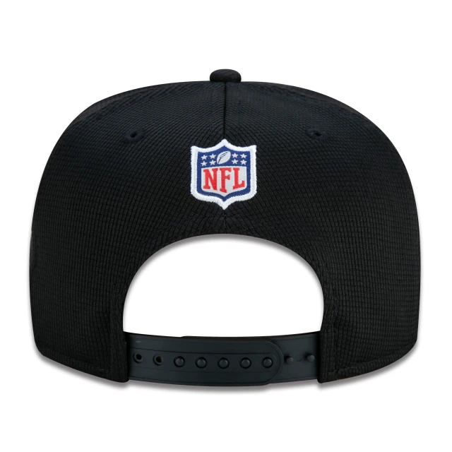 Boné 9FIFTY Jacksonville Jaguars Sideline Cold Weather Aba Reta Preto