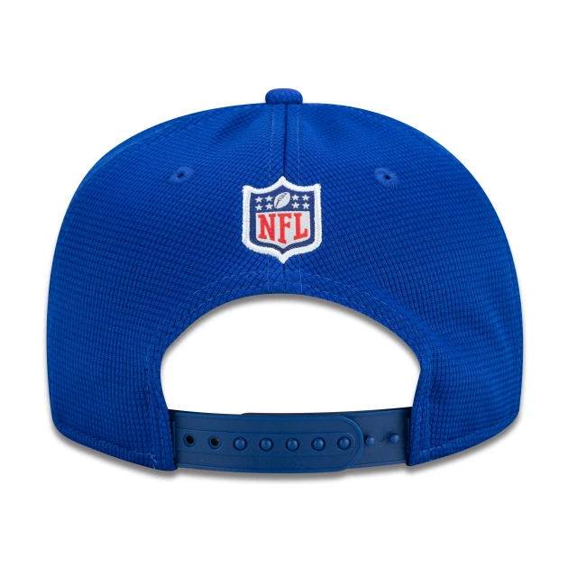 Boné 9FIFTY New York Giants Sideline Cold Weather Aba Reta Azul