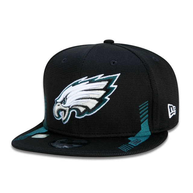 Boné 9FIFTY Philadelphia Eagles Sideline Cold Weather Aba Reta Verde