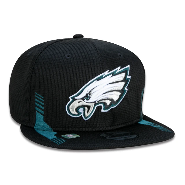 Boné 9FIFTY Philadelphia Eagles Sideline Cold Weather Aba Reta Verde
