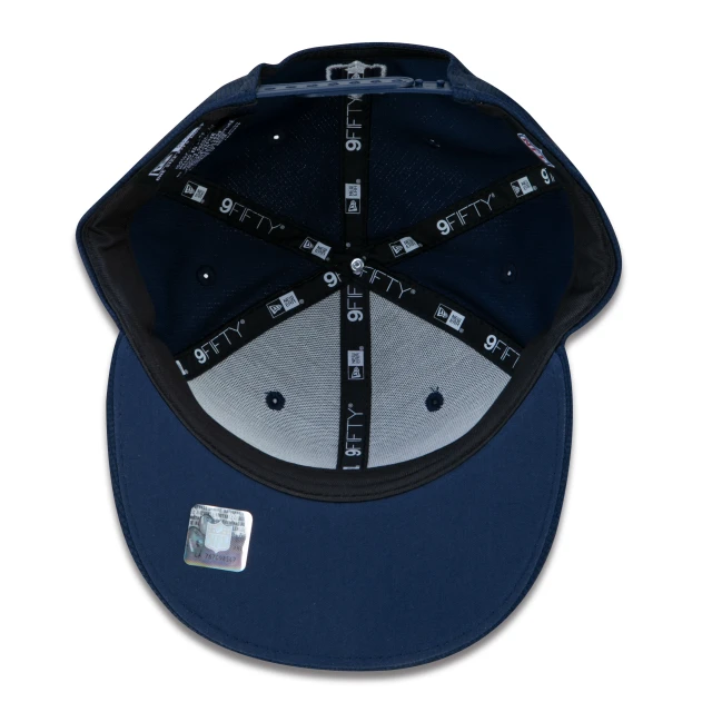 Boné 9FIFTY Tennessee Titans Sideline Cold Weather Aba Reta Azul