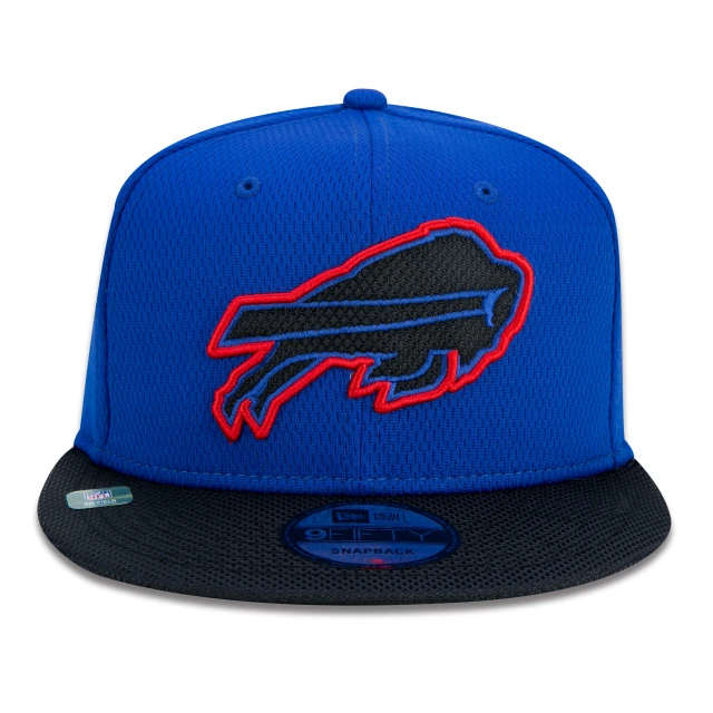 Boné 9FIFTY Buffalo Bills Sideline Cold Weather Aba Reta Azul