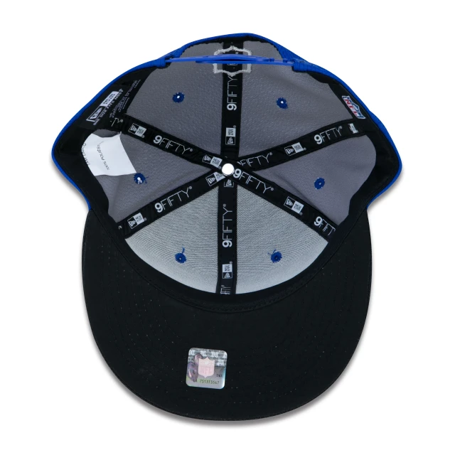 Boné 9FIFTY Buffalo Bills Sideline Cold Weather Aba Reta Azul