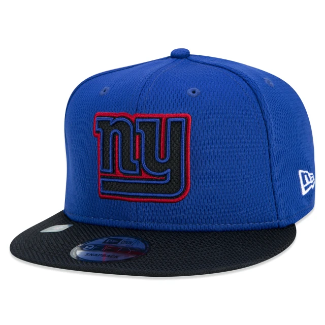 Boné 9FIFTY New York Giants Sideline Cold Weather Aba Reta Azul