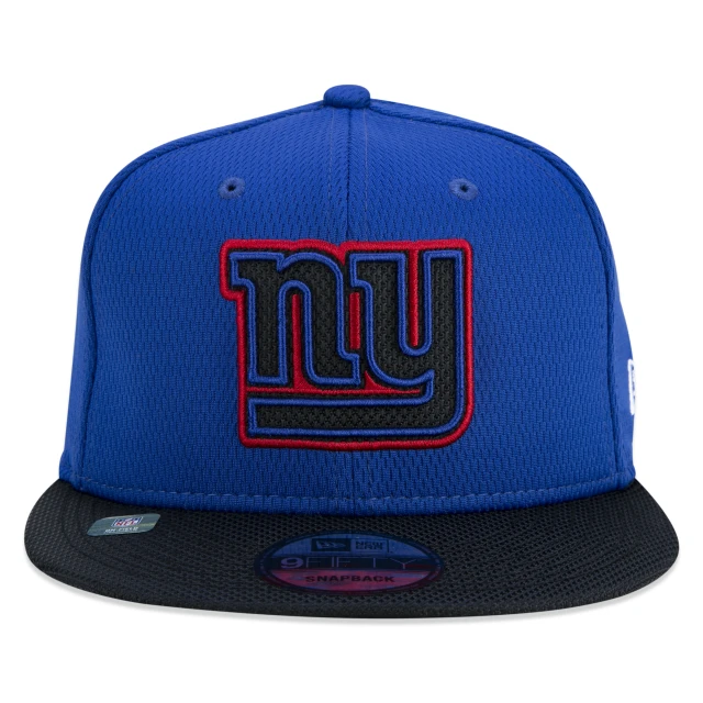 Boné 9FIFTY New York Giants Sideline Cold Weather Aba Reta Azul