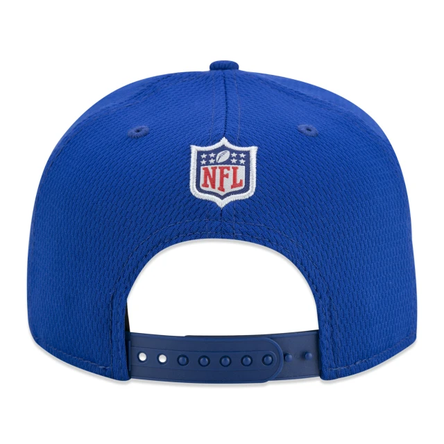 Boné 9FIFTY New York Giants Sideline Cold Weather Aba Reta Azul