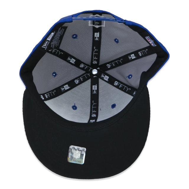 Boné 9FIFTY New York Giants Sideline Cold Weather Aba Reta Azul