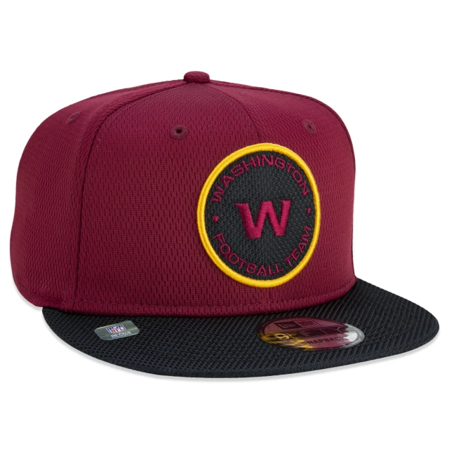 Boné 9FIFTY Washington Sideline Cold Weather Aba Reta Vermelho