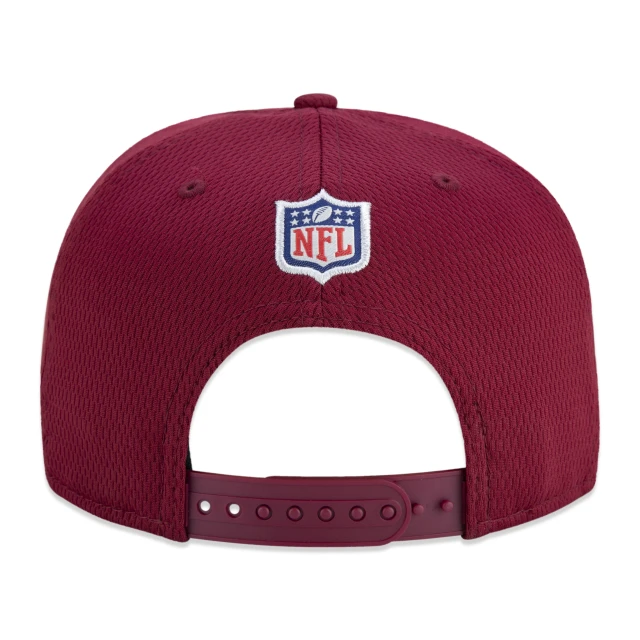 Boné 9FIFTY Washington Sideline Cold Weather Aba Reta Vermelho