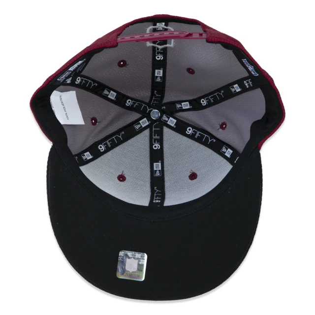 Boné 9FIFTY Washington Sideline Cold Weather Aba Reta Vermelho