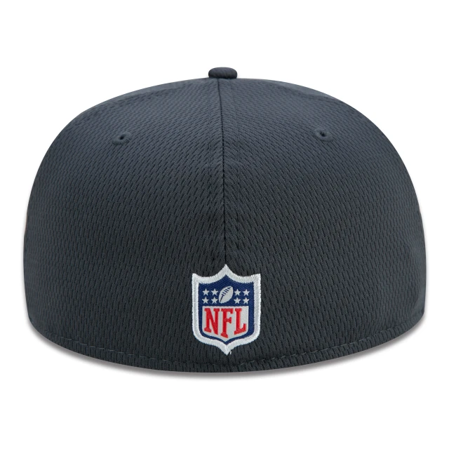 Boné 59FIFTY Kansas City Chiefs Crucial Catch Aba Reta Preto