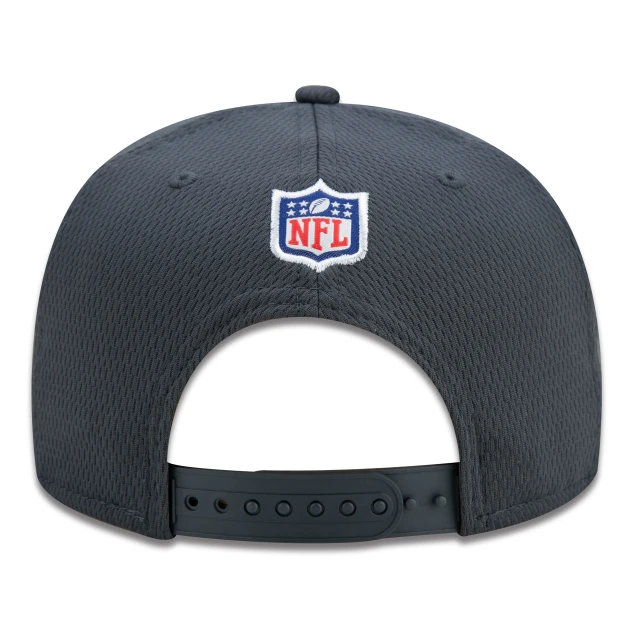 Boné 9FIFTY Atlanta Falcons Crucial Catch Aba Reta Preto