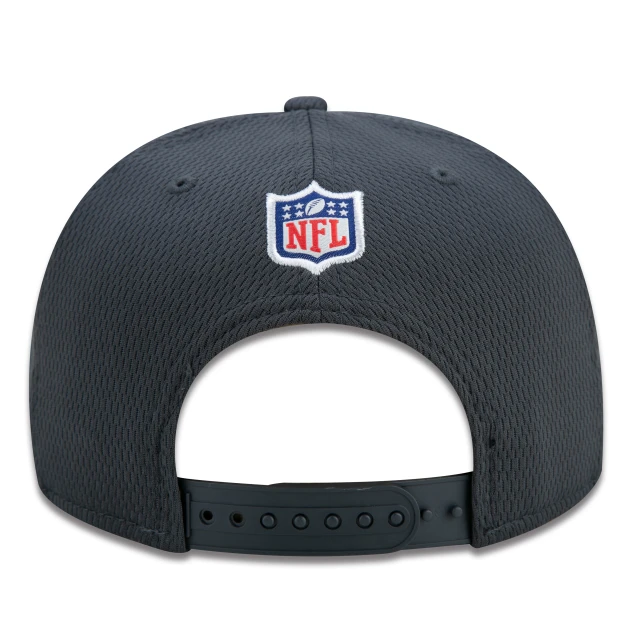 Boné 9FIFTY Baltimore Ravens Crucial Catch Aba Reta Preto