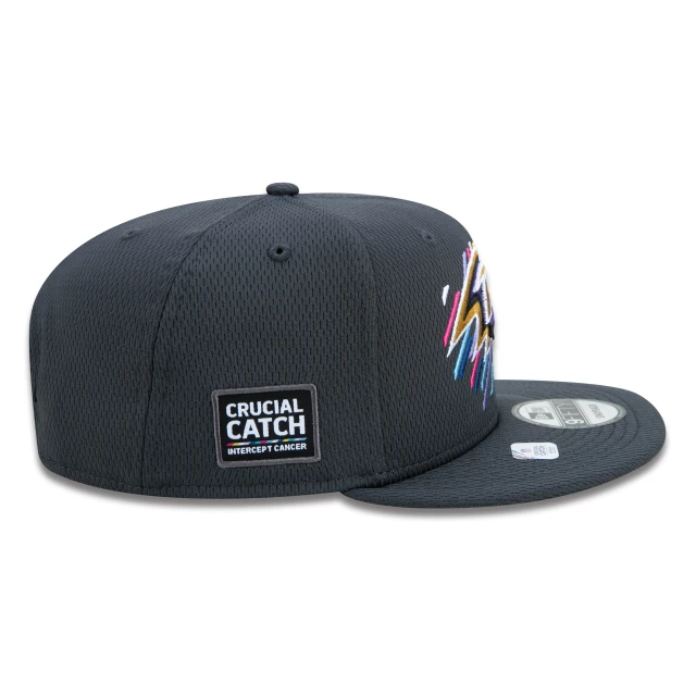 Boné 9FIFTY Baltimore Ravens Crucial Catch Aba Reta Preto