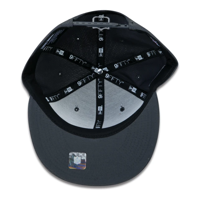 Boné 9FIFTY Baltimore Ravens Crucial Catch Aba Reta Preto