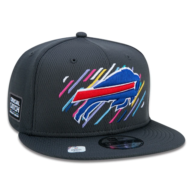 Boné 9FIFTY Buffalo Bills Crucial Catch Aba Reta Preto