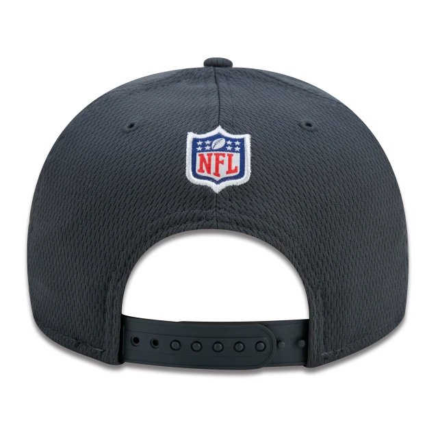 Boné 9FIFTY Buffalo Bills Crucial Catch Aba Reta Preto