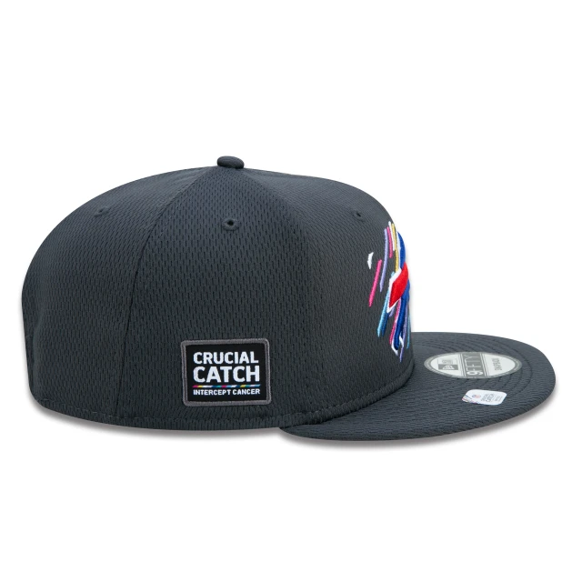 Boné 9FIFTY Buffalo Bills Crucial Catch Aba Reta Preto