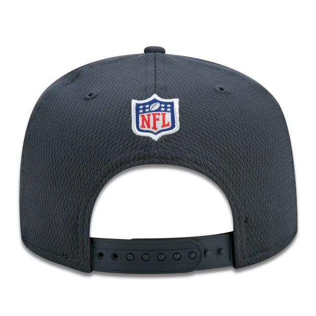 Boné 9FIFTY Houston Texans Crucial Catch Aba Reta Preto