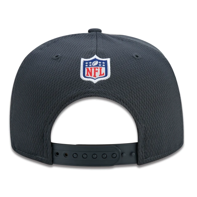 Boné 9FIFTY Indianapolis Colts Crucial Catch Aba Reta Preto