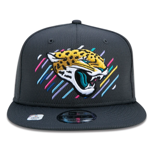 Boné 9FIFTY Jacksonville Jaguars Crucial Catch Aba Reta Preto