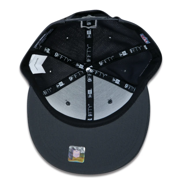 Boné 9FIFTY Jacksonville Jaguars Crucial Catch Aba Reta Preto