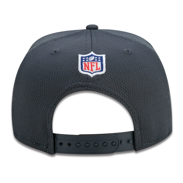 Boné 9FIFTY Los Angeles Chargers Crucial Catch Aba Reta Preto