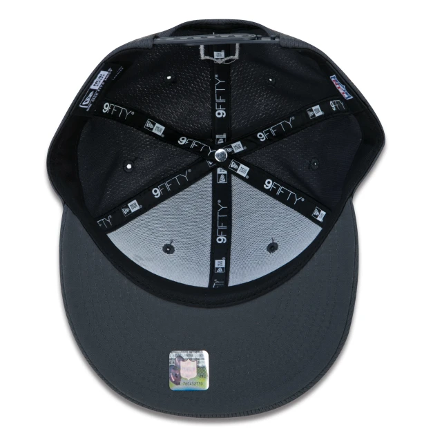 Boné 9FIFTY Pittsburgh Steelers Crucial Catch Aba Reta Preto
