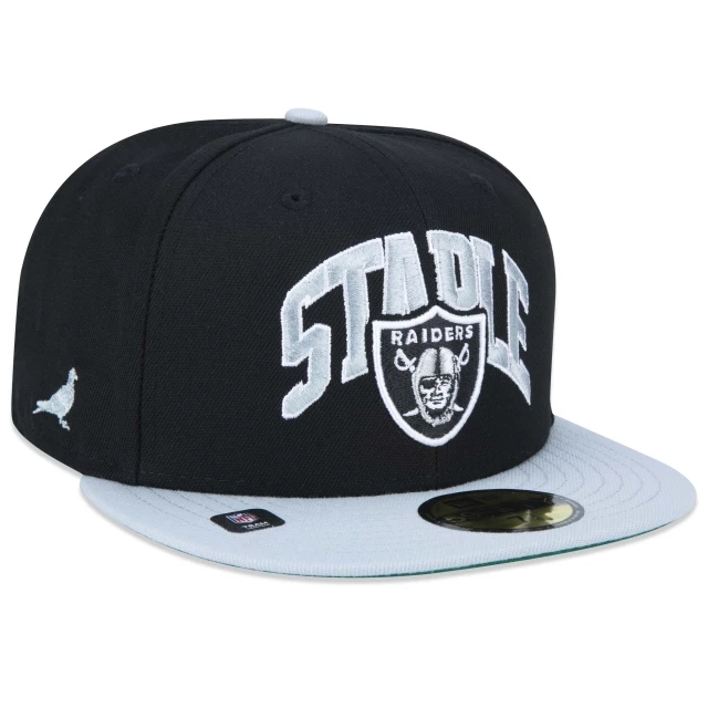 Boné 59FIFTY Las Vegas Raiders Staple Fitted