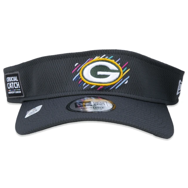 Viseira Green Bay Packers Crucial Catch Preto