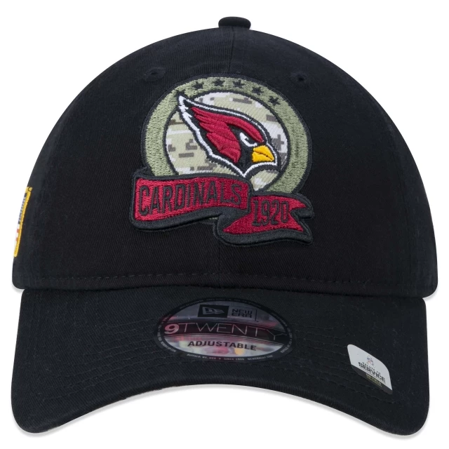 Boné 9TWENTY Arizona Cardinals Salute To Service 2022 Aba Curva