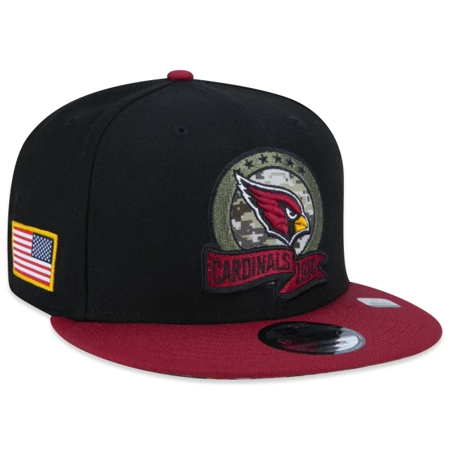 Boné 9FIFTY Arizona Cardinals Salute To Service 2022 Aba Reta