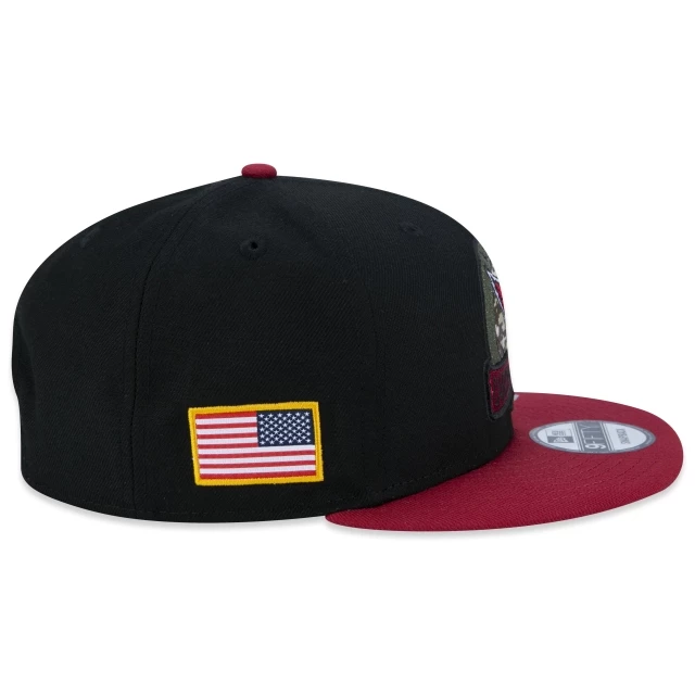 Boné 9FIFTY Arizona Cardinals Salute To Service 2022 Aba Reta