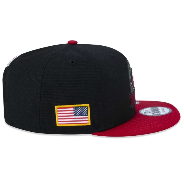 Boné 9FIFTY San Francisco 49ers Salute To Service 2022 Aba Reta