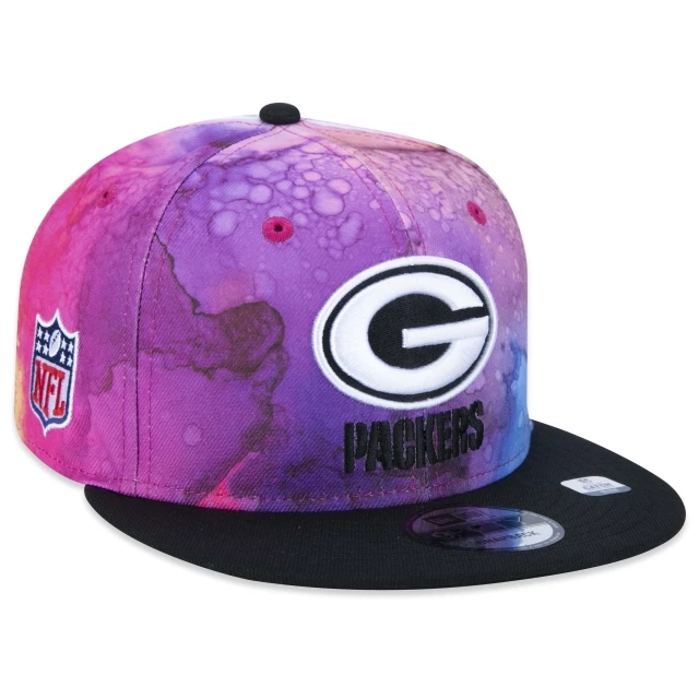 Boné 9FIFTY Green Bay Packers Crucial Catch 2022 Aba Reta