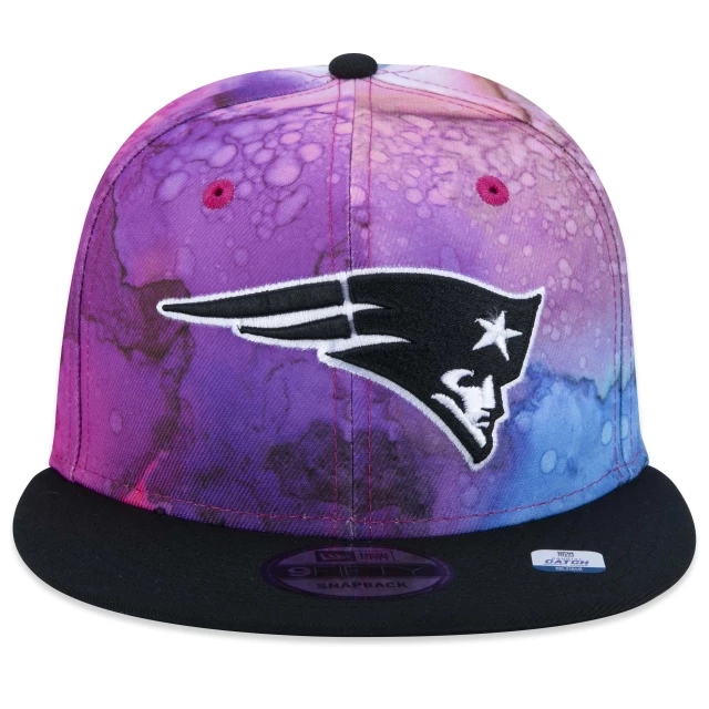 Boné 9FIFTY New England Patriots Crucial Catch 2022 Aba Reta