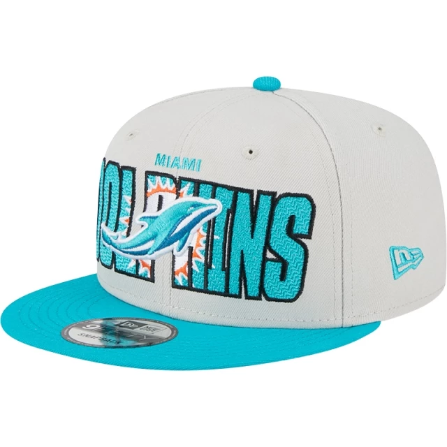 Boné 9FIFTY Miami Dolphins NFL Draft 2023