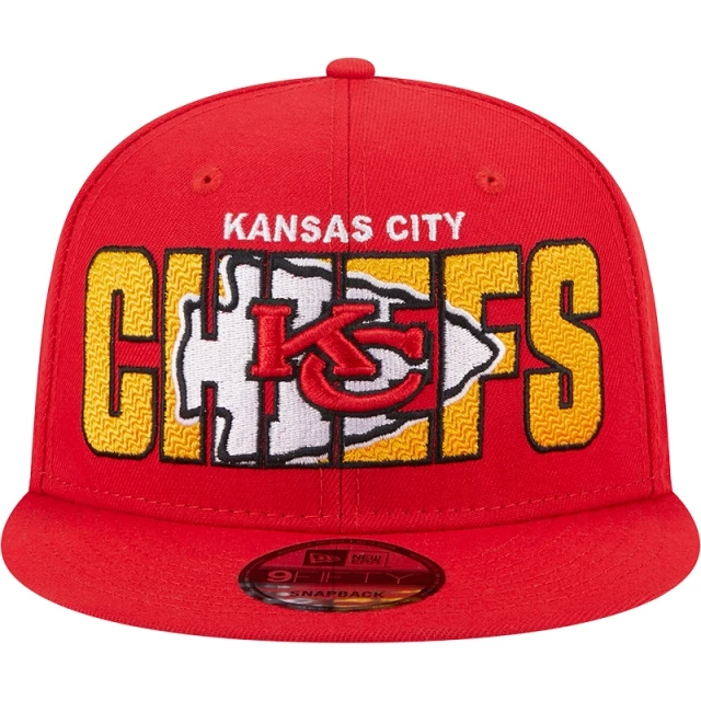 Boné 9FIFTY Kansas City Chiefs NFL Draft 2023