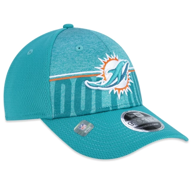 Boné 9FORTY Stretch Snap Miami Dolphins NFL Training 23