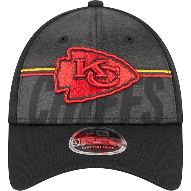 Boné 9FORTY Stretch Snap Kansas City Chiefs NFL Training 23