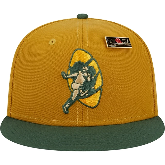 Boné 59FIFTY Fitted Green Bay Packers Bronze Aba Reta