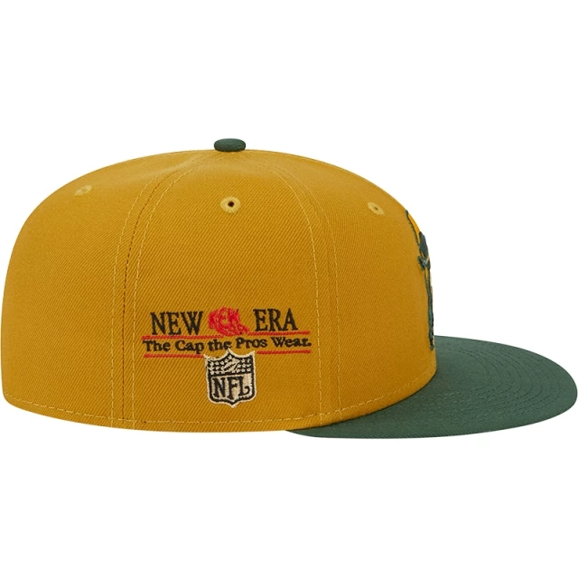 Boné 59FIFTY Fitted Green Bay Packers Bronze Aba Reta