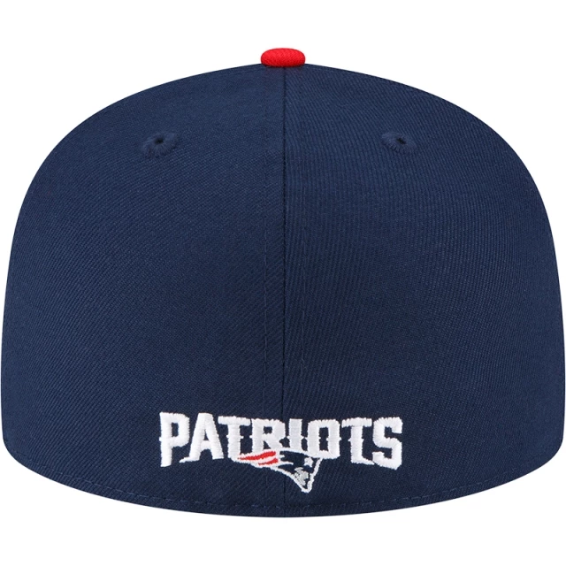 Boné 59FIFTY Fitted New England Patriots Sideline 2023 Team Patch