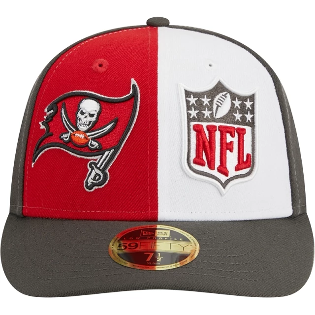 Boné 59FIFTY Fitted Low Profile Tampa Bay Buccaneers Sideline 2023