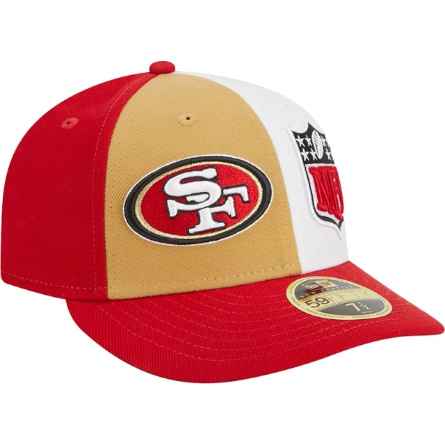 Boné 59FIFTY Fitted Low Profile San Francisco 49ers Sideline 2023